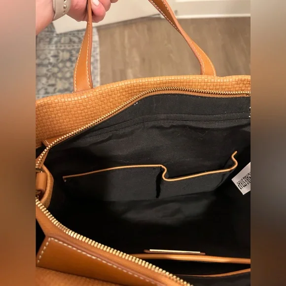 Streetlevel camel brown tote/work bag - Picture 3 of 6